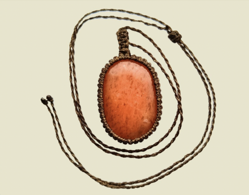 donderdag 04 en 11 september 2025 - 19:00 t/m 21:00 - wrap around stone ketting in macramé - tweedelig