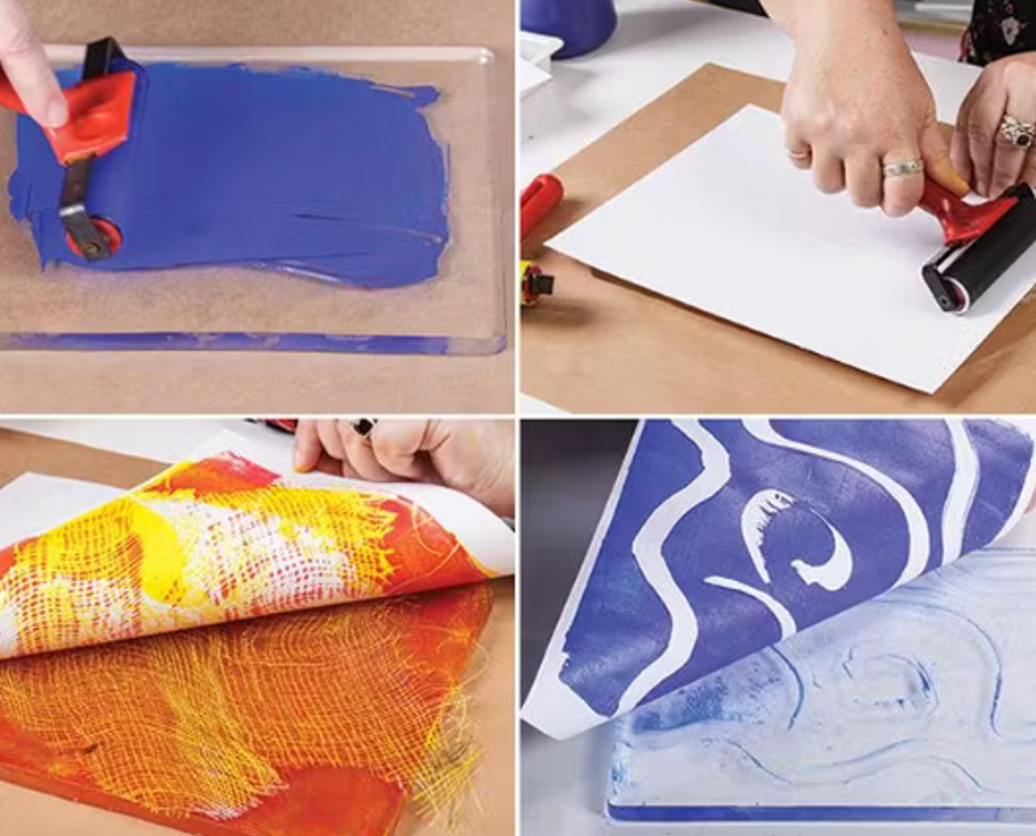 Donderdag 11 december 2025 - 19:00 t/m 21:00 - Gelli Paint Printing